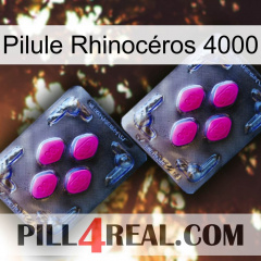 Pilule Rhinocéros 4000 01
